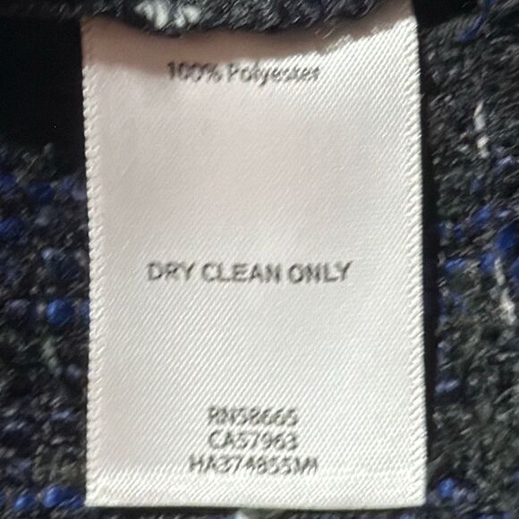 NWOT Halogen raw edge tweed jacket - Picture 10 of 10